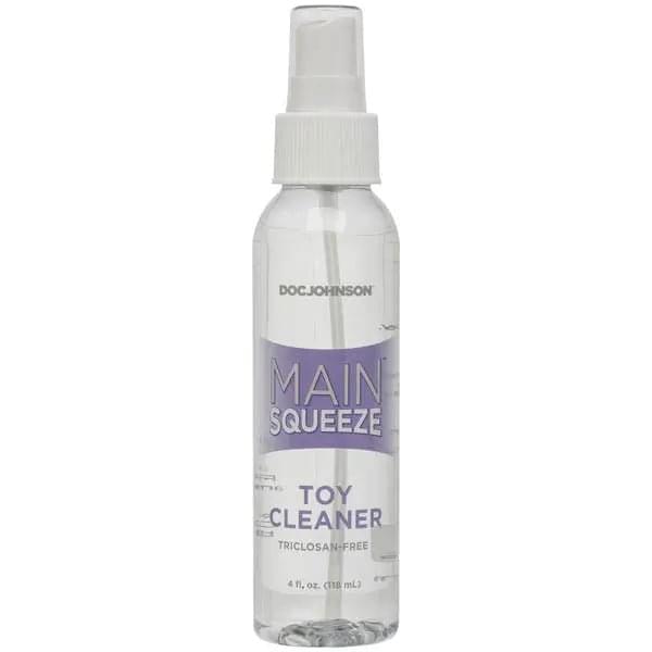 Main Squeeze - Toy Cleaner - 118 ml Bottle Doc Johnson Discreet Intimate Essentials.