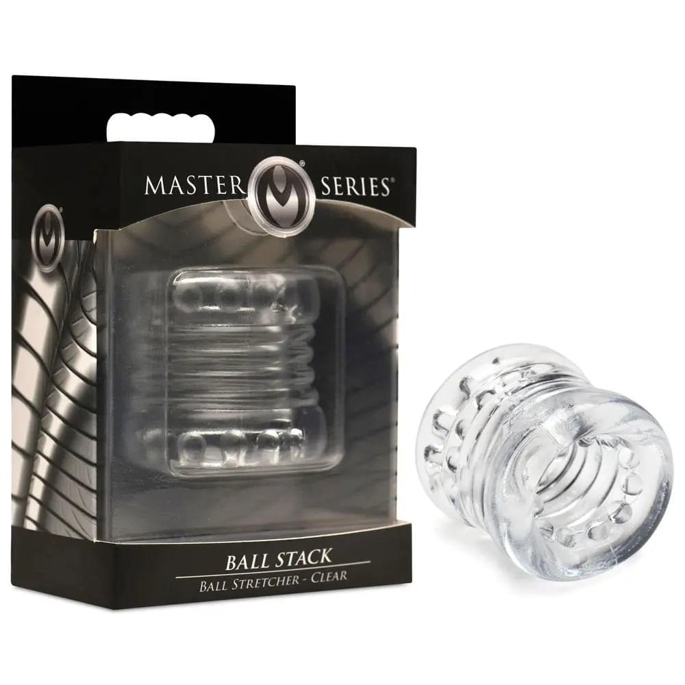 Master Series Ball Stack Ball Stretcher -  -  Ball Stretcher XR Brands Discreet Intimate Essentials.