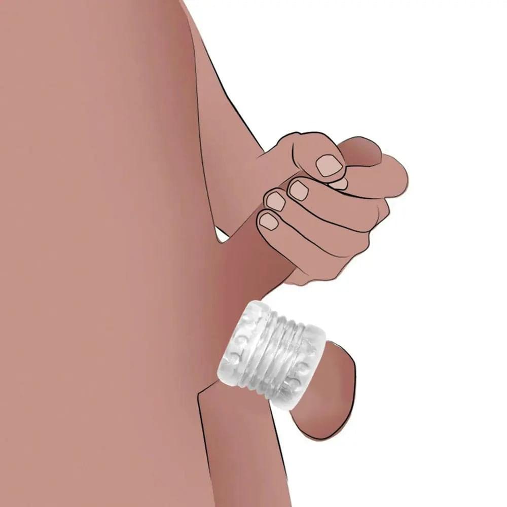Master Series Ball Stack Ball Stretcher -  -  Ball Stretcher XR Brands Discreet Intimate Essentials.