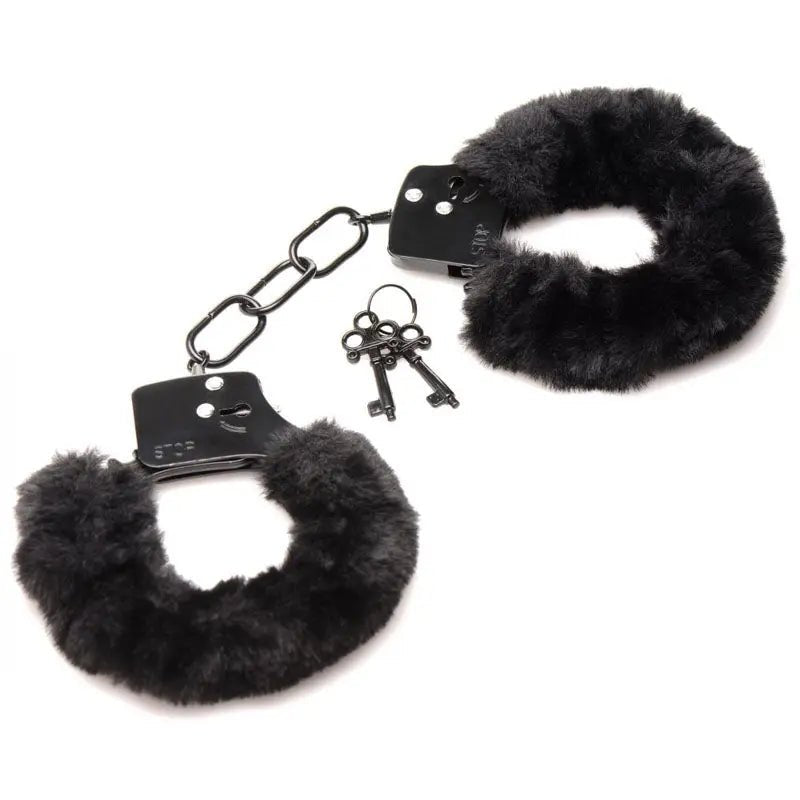 Shop affordable quality Master Series Cuffed in Fur - Fluffy Handcuffs - Discreet Intimate Essentials - BONDAGE-TOYS - XR Brands