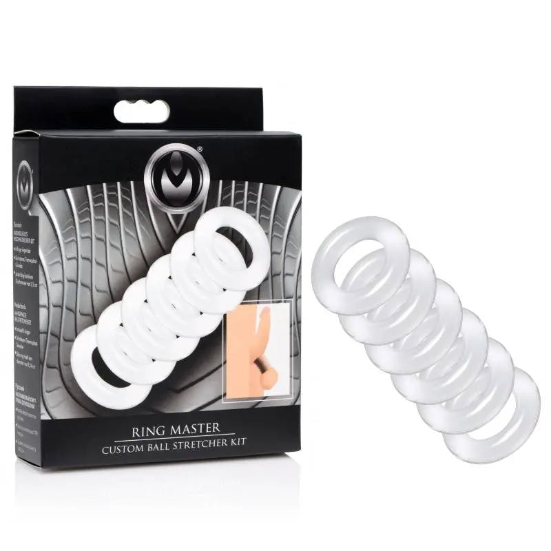 Shop affordable quality Master Series Ring Master - Ball Stretcher Kit - Discreet Intimate Essentials - COCK RINGS - XR Brands