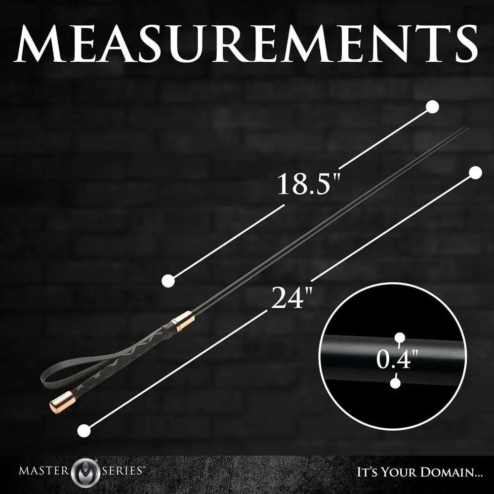 Master Series Sinful Impact Cane -  Plastic Cane Whip XR Brands Discreet Intimate Essentials.