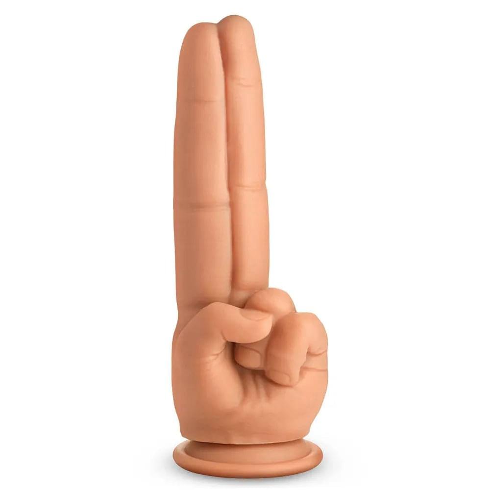 Master Series The Pleaser -  23.6 cm Double Finger Dildo XR Brands Discreet Intimate Essentials.