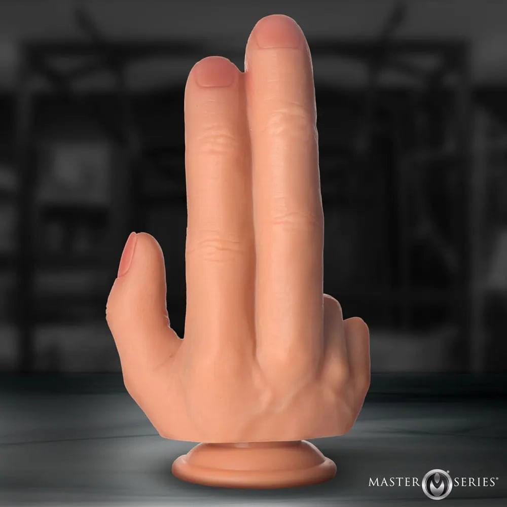 Master Series The Shocker -  20.8 cm Finger Dildo XR Brands Discreet Intimate Essentials.