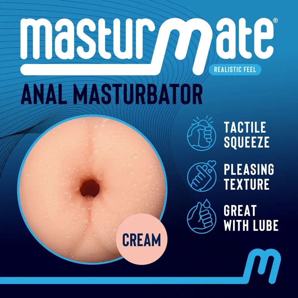Masturmate - Butt - Cream -  Anal Stroker Creative Conceptions Discreet Intimate Essentials.
