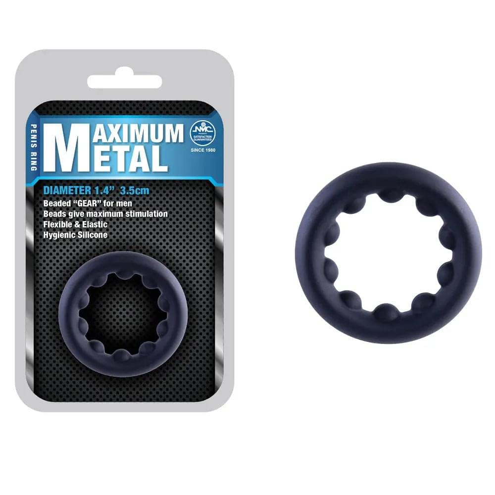 Maximum Metal -  35 mm Cock Ring Excellent Power Discreet Intimate Essentials.
