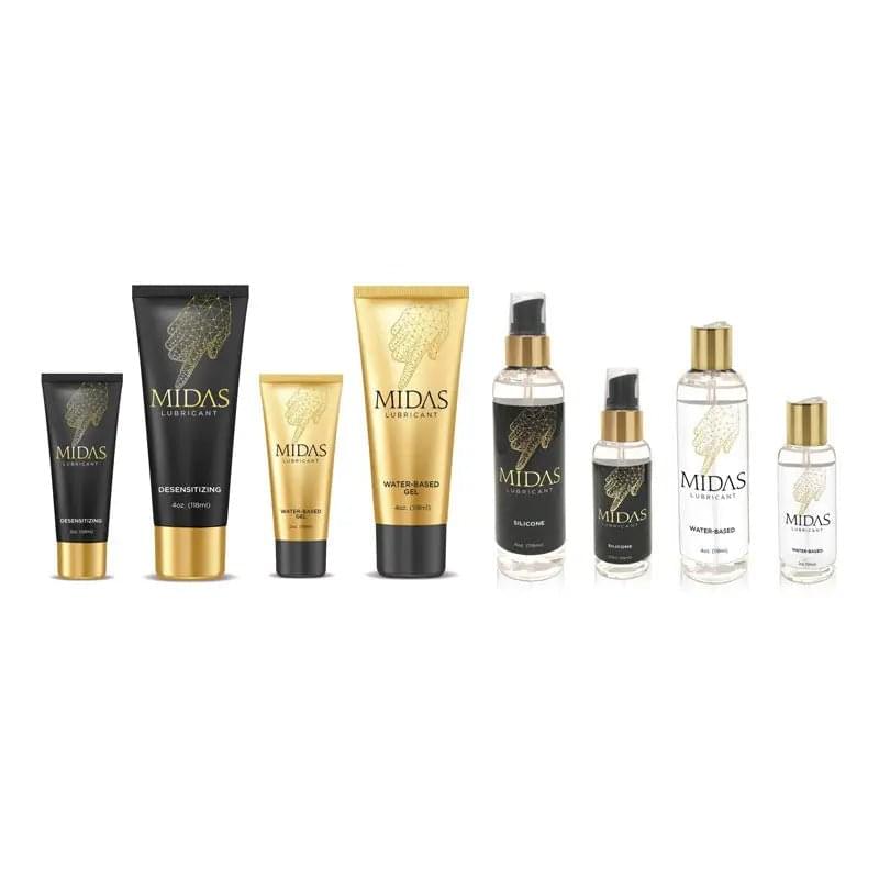 Midas Desensitising Lubricant - 118 ml - Desensitising Lubricant - 118 ml Tube Little Genie Discreet Intimate Essentials.