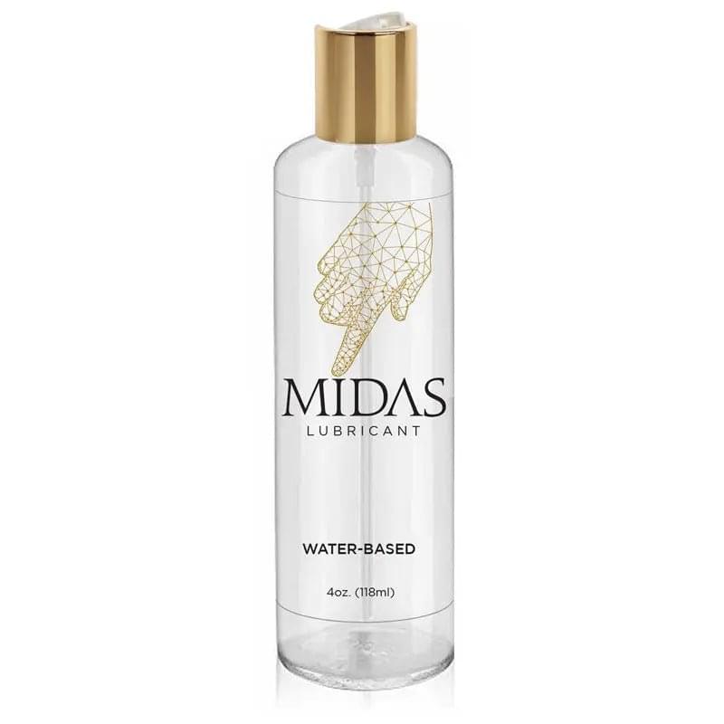 Midas Water Based Lube - Water Based Lubricant - 118 ml Bottle Little Genie Discreet Intimate Essentials.