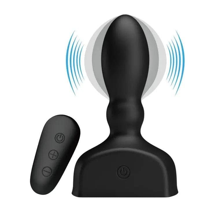 MR PLAY Inflatable Anal Plug -  USB Rechargeable Inflatable Anal Plug with Wireless Remote Mr Play Discreet Intimate Essentials.