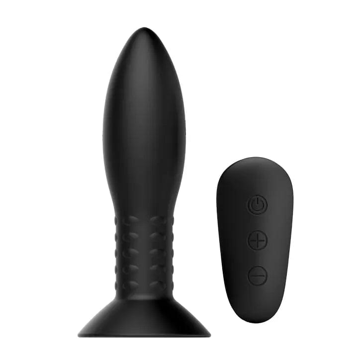 MR PLAY Rotation Beads Anal Plug -  USB Rechargeable Beaded Butt Plug with Wireless Remote Mr Play Discreet Intimate Essentials.