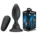 MR PLAY Vibrating Anal Plug -  10.8 cm USB Rechargeable Vibrating Butt Plug with Remote Mr Play Discreet Intimate Essentials.