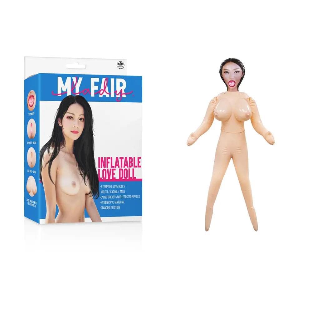My Fair Lady - Inflatable Love Doll Excellent Power Discreet Intimate Essentials.