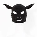 Neoprene Pig Mask Black Daytona Discreet Intimate Essentials.
