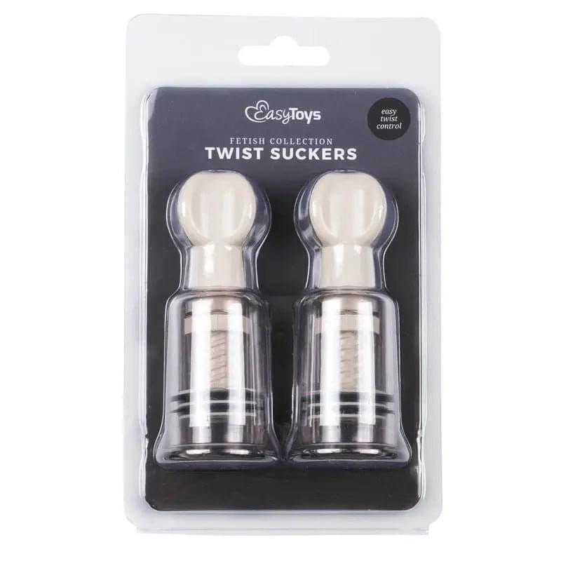 Nipple and Clit Suckers Medium 2 Pc Fetish Collection Discreet Intimate Essentials.