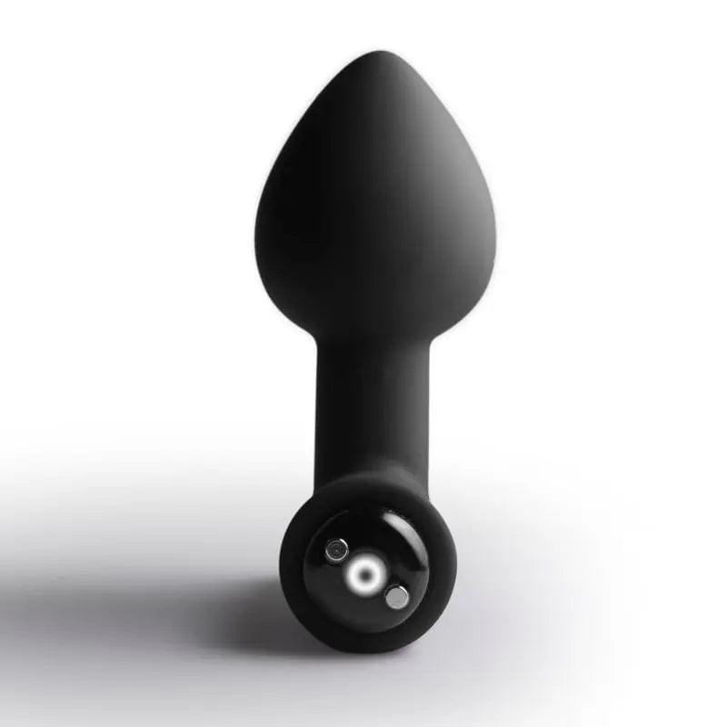 Nova Solaris Tapered Butt Plug Vibrator Black Rocks Off Discreet Intimate Essentials.
