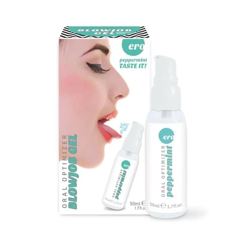 Oral Optimizer Blowjob Gel Peppermint 50ml Hot Ero Discreet Intimate Essentials.