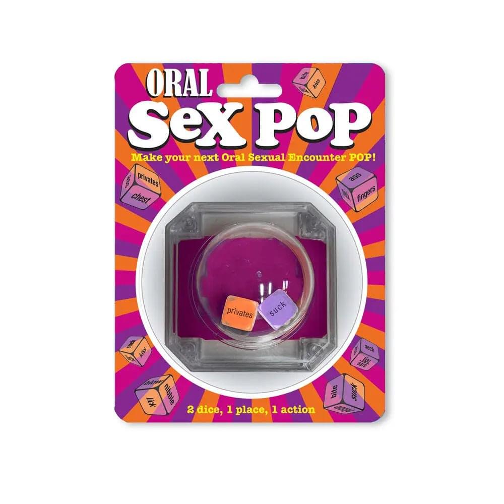 Oral Sex Pop - Popping Dice Game Little Genie Discreet Intimate Essentials.