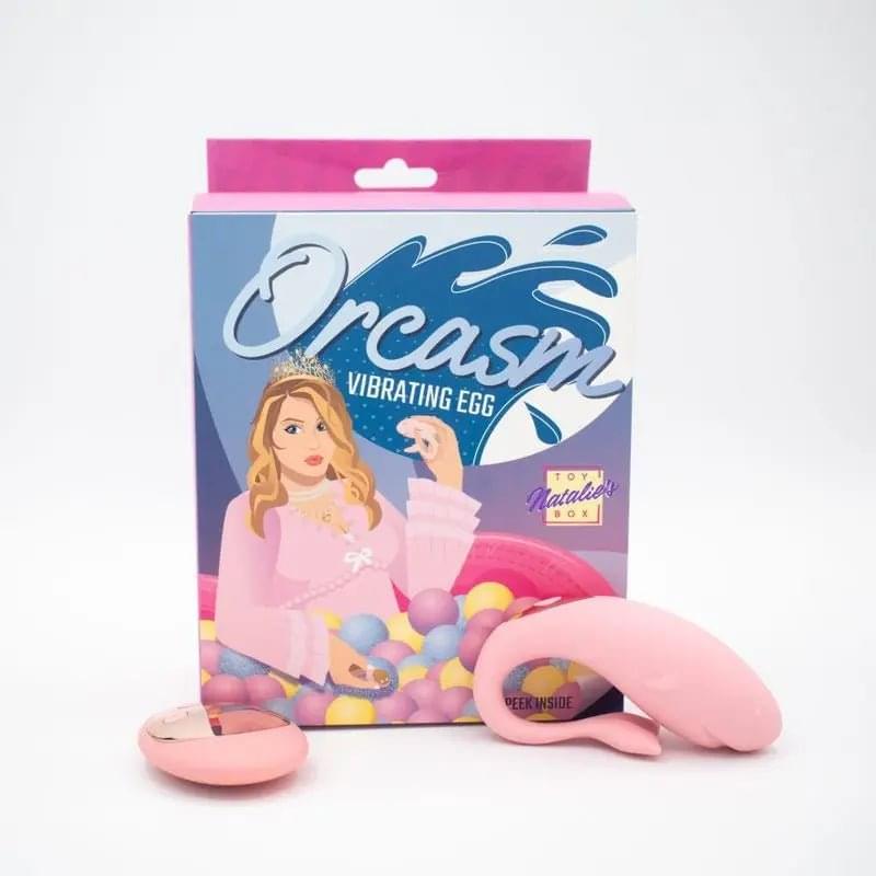 Orcasm Remote Controlled Wearable Egg Vibrator Natalies Toy Box Discreet Intimate Essentials.