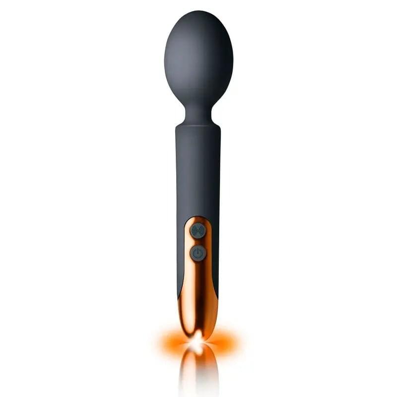 Oriel Rechargeable Wand Black Rocks Off Discreet Intimate Essentials.