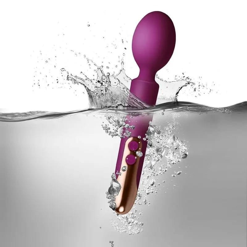 Oriel Rechargeable Wand Fuchsia Rocks Off Discreet Intimate Essentials.