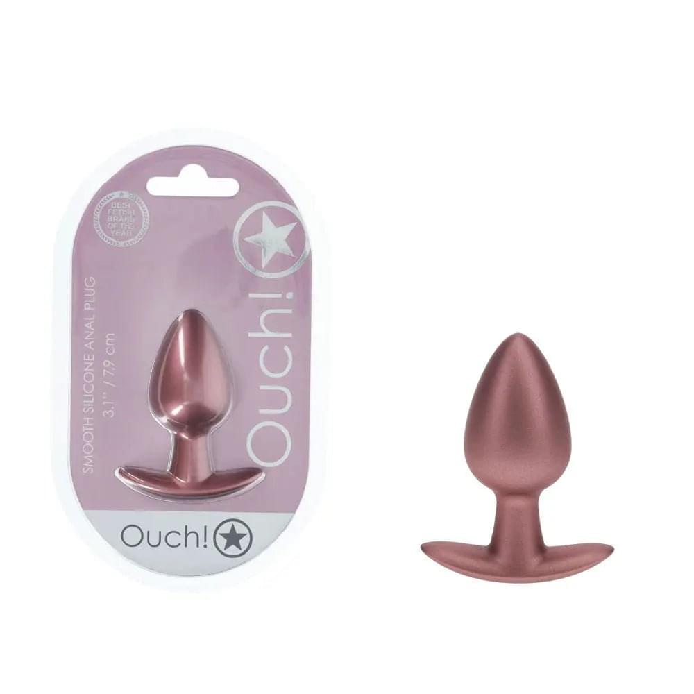 OUCH! Anal Plug - Medium -  -  7.9 cm Medium Butt Plug Shots Toys Discreet Intimate Essentials.