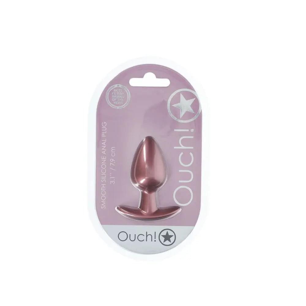 OUCH! Anal Plug - Medium -  -  7.9 cm Medium Butt Plug Shots Toys Discreet Intimate Essentials.