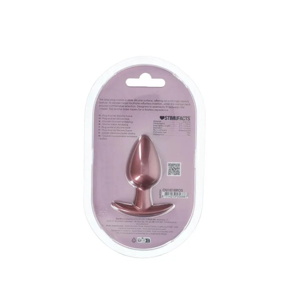 OUCH! Anal Plug - Medium -  -  7.9 cm Medium Butt Plug Shots Toys Discreet Intimate Essentials.