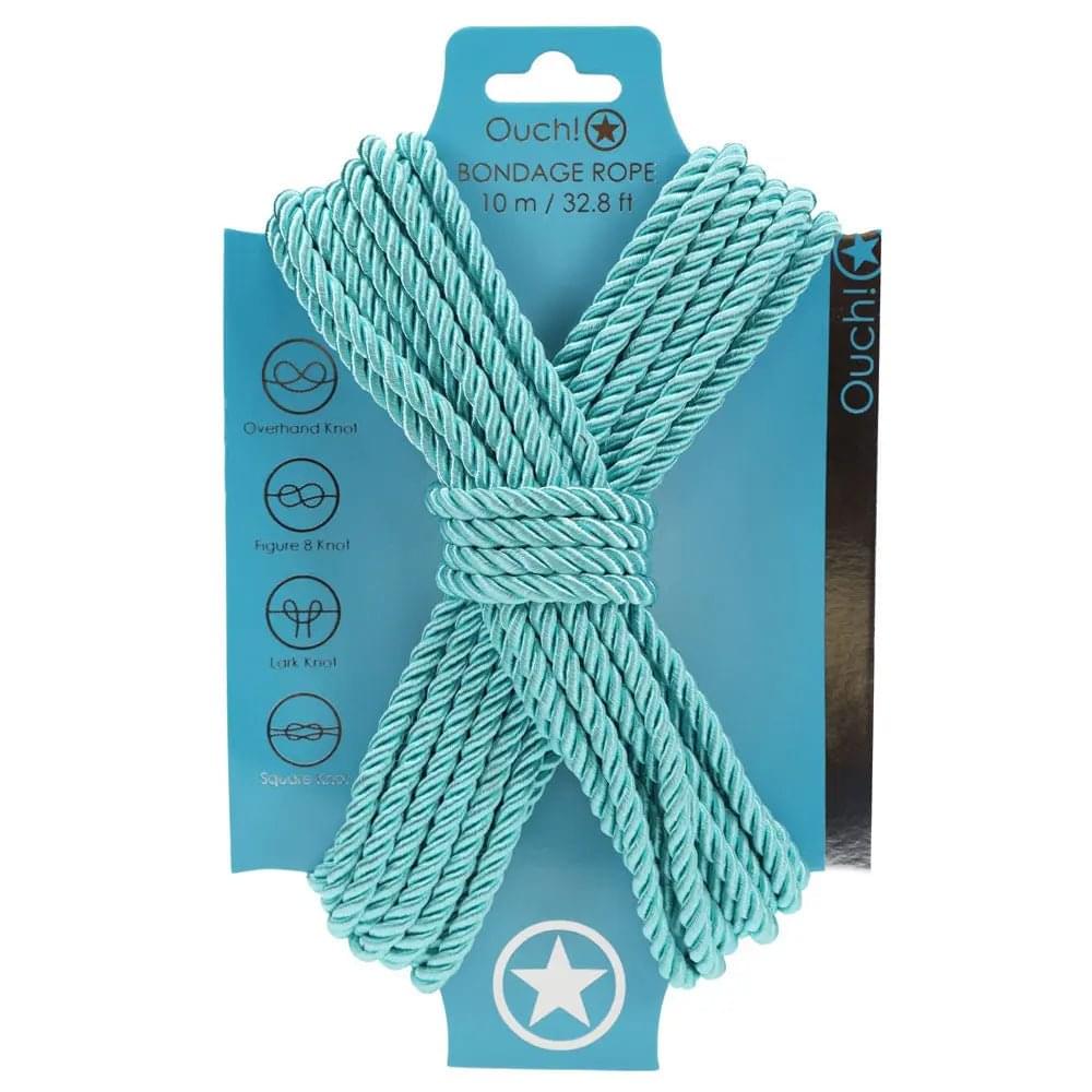 OUCH! Bondage Rope - 10 M -  -  Nylon Bondage Rope - 10 metre Length Shots Toys Discreet Intimate Essentials.