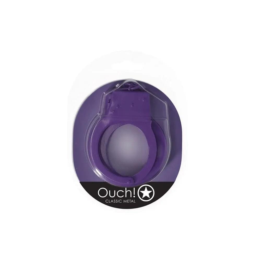 OUCH! Classic Metal Cuffs -  -  Restraints Shots Toys Discreet Intimate Essentials.