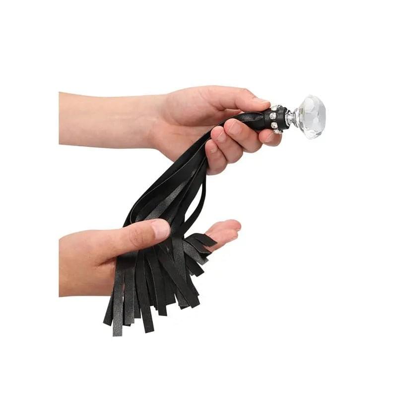 OUCH! Diamond Studded Whip -  Whip Shots Toys Discreet Intimate Essentials.