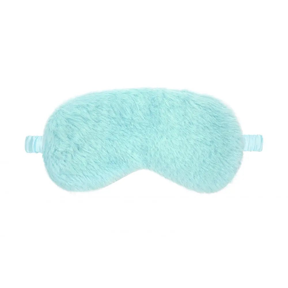 Shop affordable quality OUCH! Fluffy Mask - Powder Blue - Powder Blue Fluffy Eye Mask - Discreet Intimate Essentials - BONDAGE-TOYS - Shots Toys