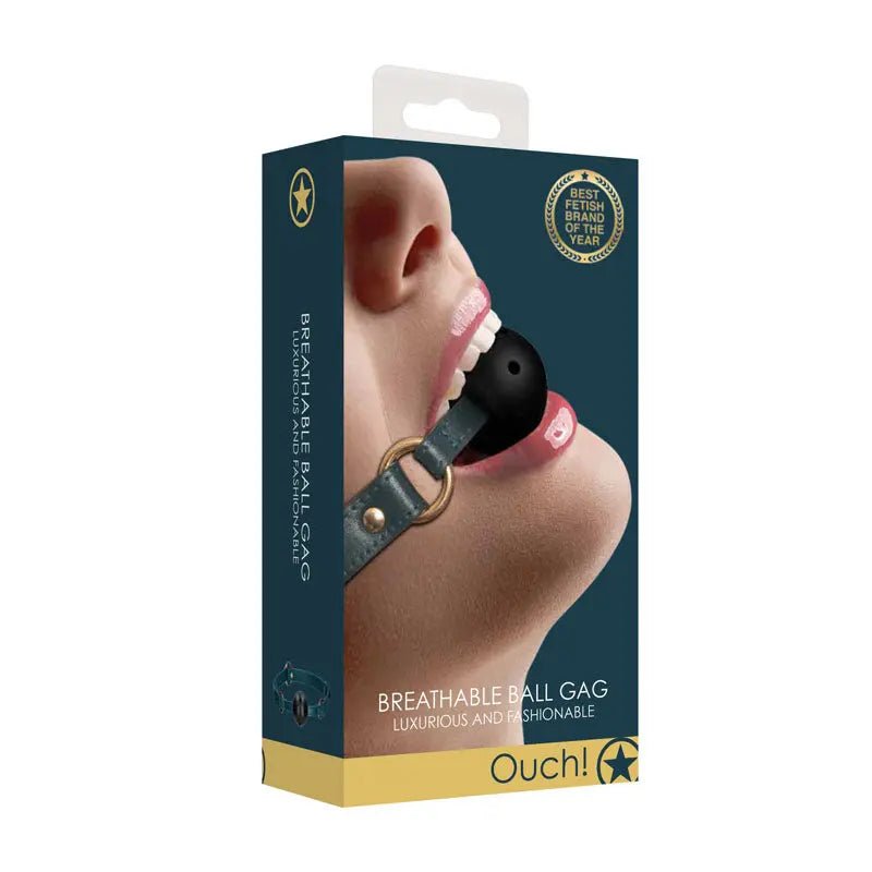 Shop affordable quality OUCH! Halo - Breathable Ball Gag - Mouth Restraint - Discreet Intimate Essentials - BONDAGE-TOYS - Shots Toys