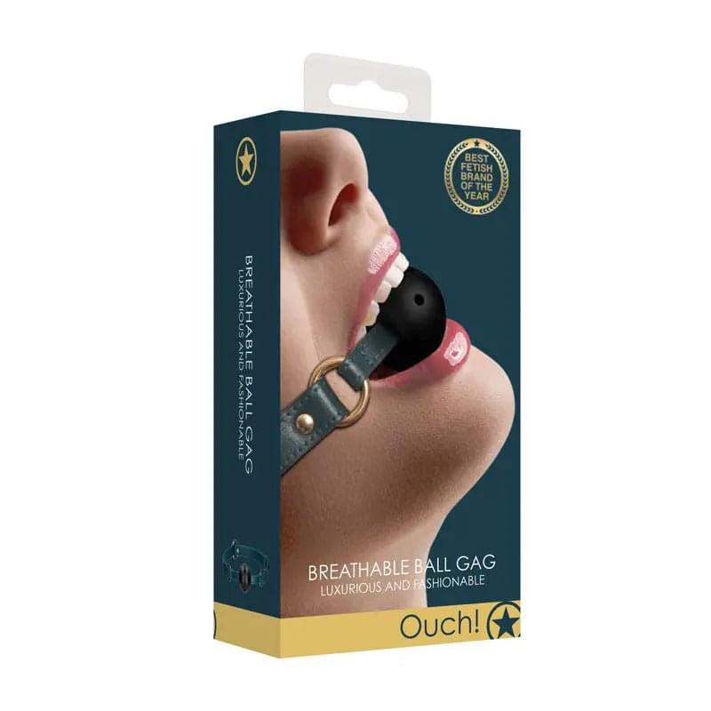 OUCH! Halo - Breathable Ball Gag -  Mouth Restraint Shots Toys Discreet Intimate Essentials.