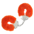 Shop affordable quality OUCH! Heavy-Duty Fluffy Cuffs - Orange - Orange Fluffy Restraints - Discreet Intimate Essentials - BONDAGE-TOYS - Shots Toys