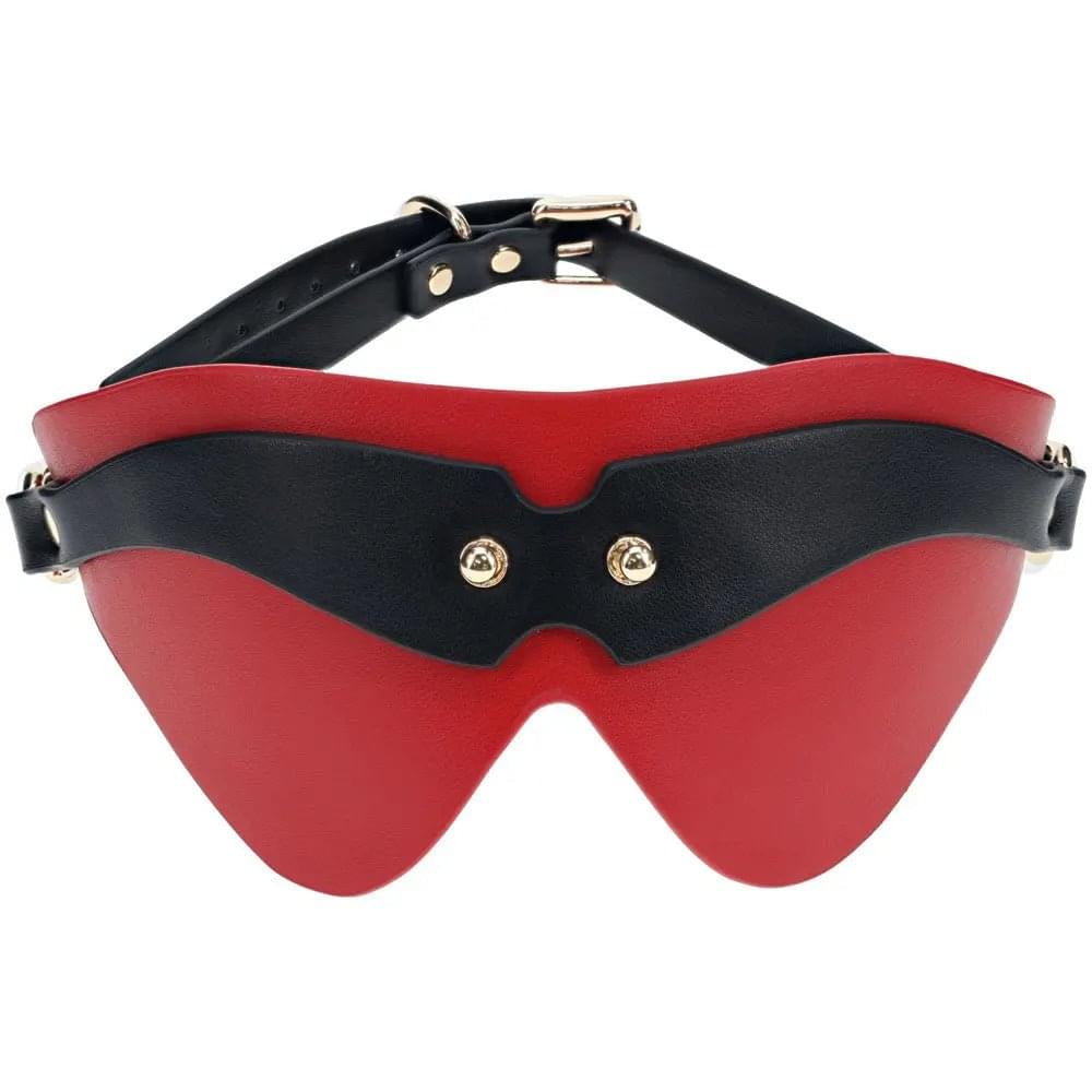 OUCH! Milan Collection - Blindfold - /Red Eyemask Shots Toys Discreet Intimate Essentials.