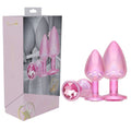 Shop affordable quality OUCH! Paris Collection - Metal Anal Plug Set - Metallic Butt Plugs with Gem Bases - Set of 3 Sizes - Discreet Intimate Essentials - ANAL TOYS - Shots Toys