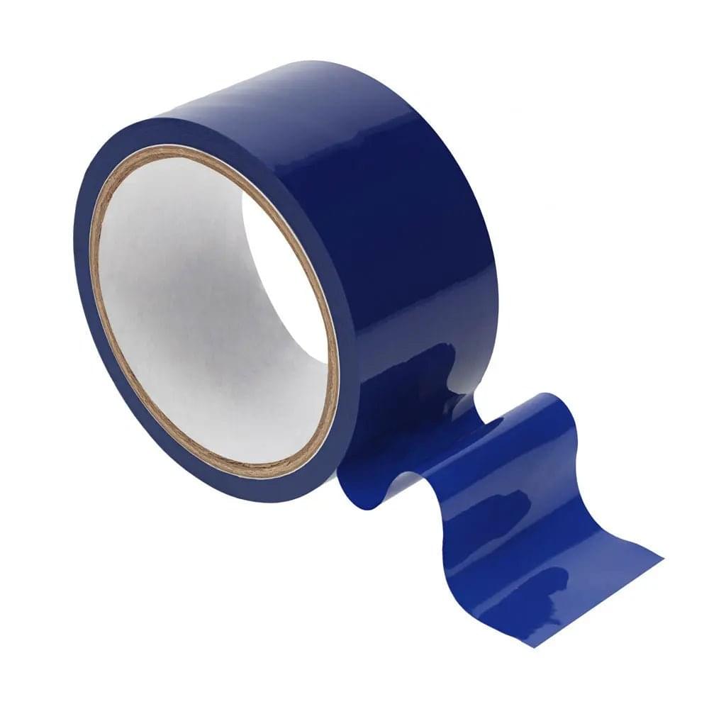 OUCH! PVC Non-Stick Tape - Navy - Navy Blue Bondage Tape - 20 metre Length Shots Toys Discreet Intimate Essentials.