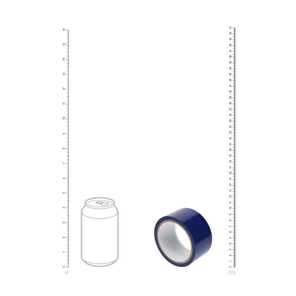 OUCH! PVC Non-Stick Tape - Navy - Navy Blue Bondage Tape - 20 metre Length Shots Toys Discreet Intimate Essentials.