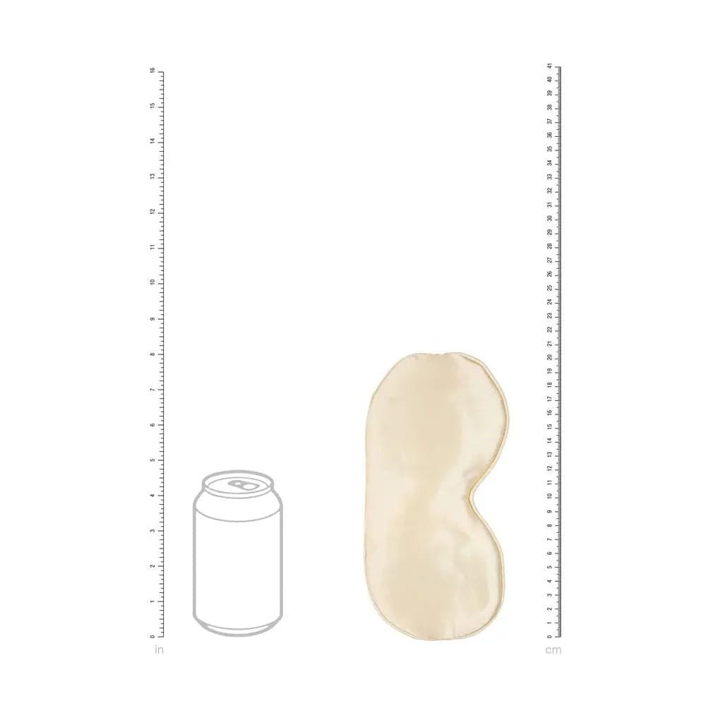 OUCH! Satin Mask - Gold - Gold Eye Mask Shots Toys Discreet Intimate Essentials.