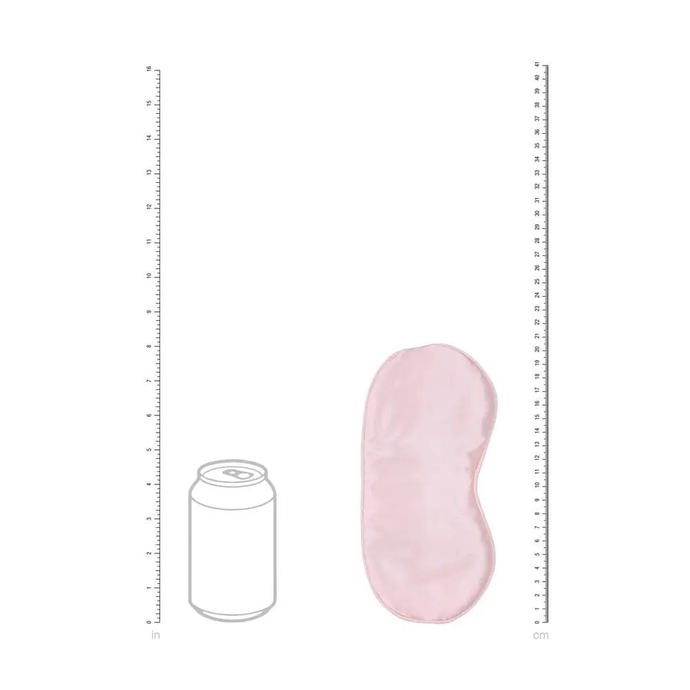 OUCH! Satin Mask - Powder  - Powder  Eye Mask Shots Toys Discreet Intimate Essentials.