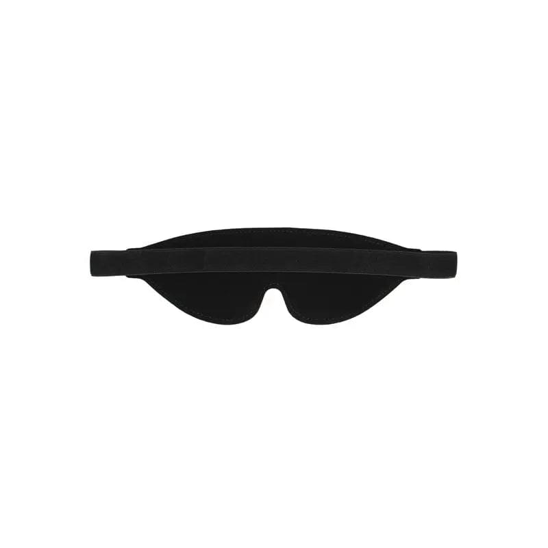 OUCH!  & White Bonded Leather Eye-Mask ''Ouch'' -  Eye Restraint Shots Toys Discreet Intimate Essentials.