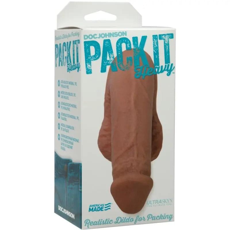 Pack It Heavy Caramel Doc Johnson Discreet Intimate Essentials.