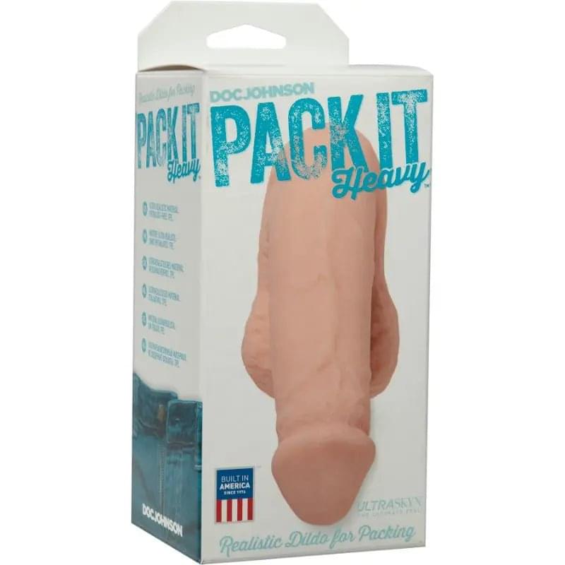 Pack It Heavy White Doc Johnson Discreet Intimate Essentials.