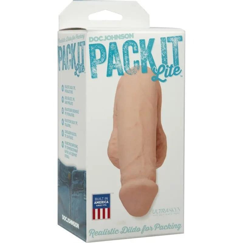 Pack It Lite Vanilla Doc Johnson Discreet Intimate Essentials.