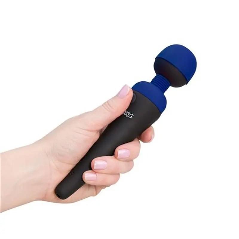 PalmPower Massage Wand Blue PalmPower Discreet Intimate Essentials.