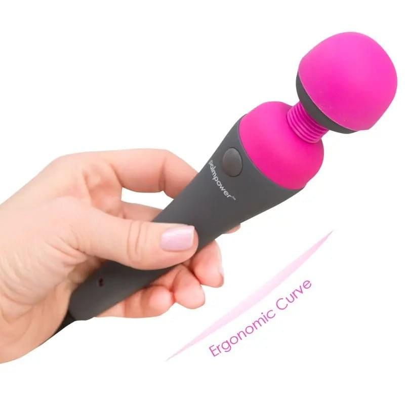 PalmPower Massage Wand Pink PalmPower Discreet Intimate Essentials.