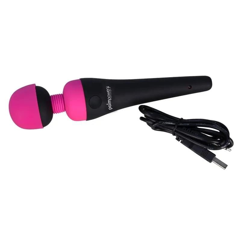 PalmPower Massage Wand Recharge Waterproof PalmPower Discreet Intimate Essentials.