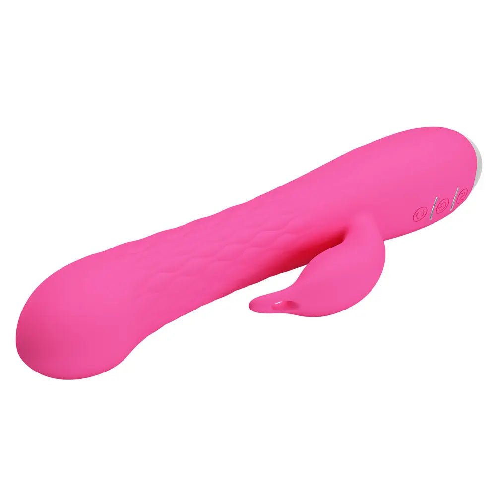 Shop affordable quality Party Up ERIC Rotating Beads Vibrator - 20.5 cm USB Rechargeable Rabbit Vibrator with Rotating Bead Shaft - Discreet Intimate Essentials - VIBRATORS - Party Up