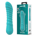 Party Up JAYLEI - Teal - Teal 14.6 cm USB Rechargeable Vibrator Party Up Discreet Intimate Essentials.