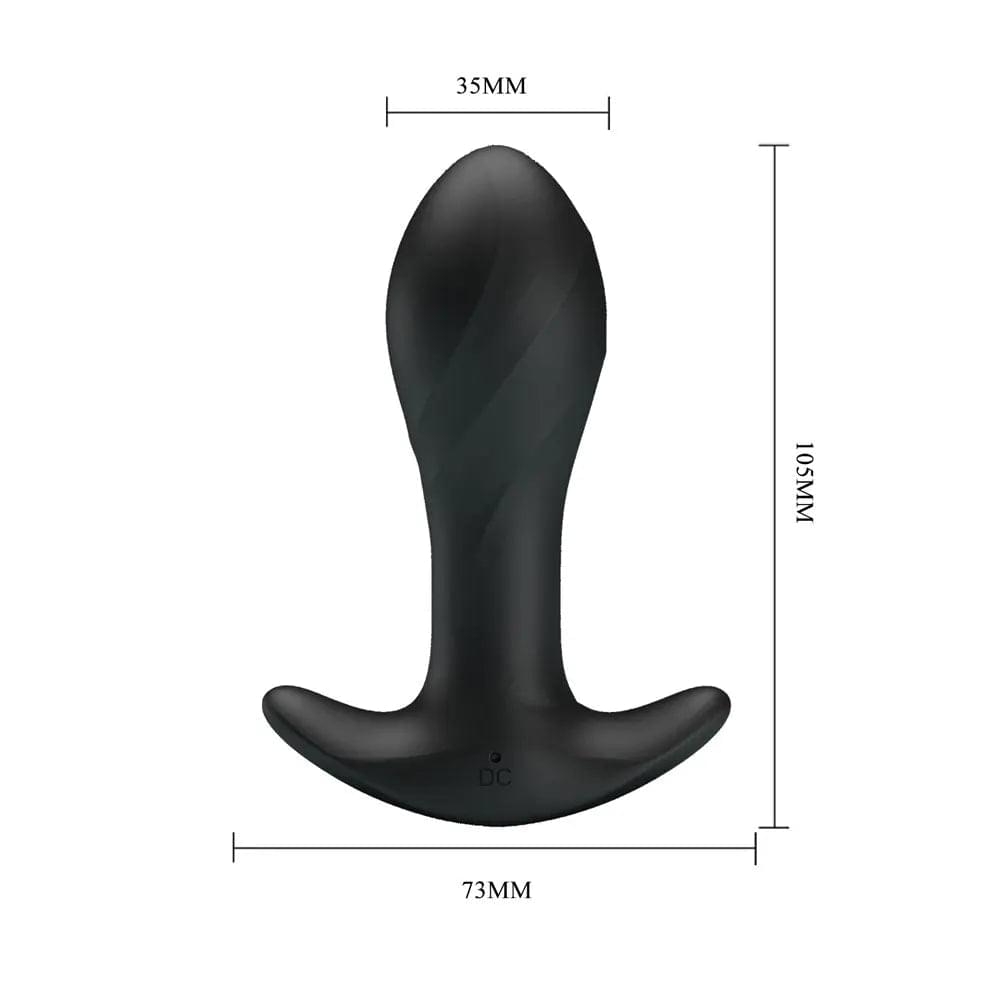 Party Up KEITH Vibrating Plug -  10.5 cm USB Rechargeable Vibrating Butt Plug Party Up Discreet Intimate Essentials.